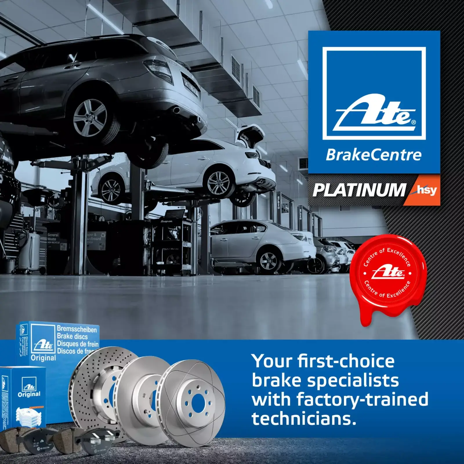 ATE Platinum Brake Centres go live