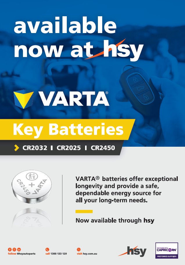 VARTA Key Batteries Now Available at hsy!